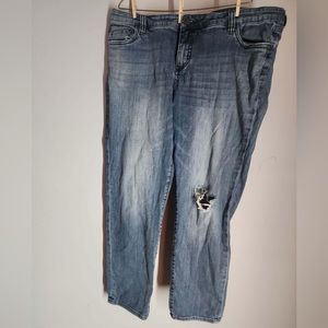 Kut from the Kloth 18w Distressed Women’s Jeans straight leg